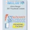Alicia Streger 2017 Facebook Content
