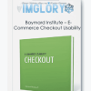 Baymard Institute E Commerce Checkout Usability