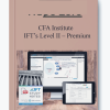 CFA Institute IFTs Level II Premium