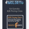 Ed Gandia B2B Pricing Class