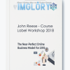John Reese Course Label Workshop 2018
