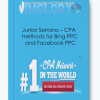 Junior Serrano CPA methods for Bing PPC and Facebook PPC