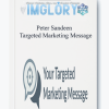 Peter Sandeen Targeted Marketing Message