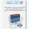 Robin Robins Backup And Disaster Recovery Marketing System
