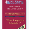 Wise Research The Loyalty Guide 7