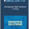 Wordpress RSS Extreme OTOs