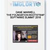 Dane Maxwell – The Foundation Bootstrap Software Summit 2016