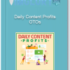Daily Content Profits OTOs