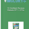15 ClickBank Reviews Website DFY OTOs