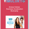 Anissa Holmes Business Acceleration Bootcamp