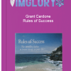 Grant Cardone Rules of Success