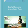 Sasha Daygame Unbreakable Rules