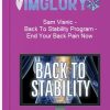 Sam Visnic – Back To Stability Program – End Your Back Pain Now