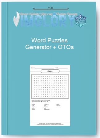 Word Puzzles Generator + OTOs