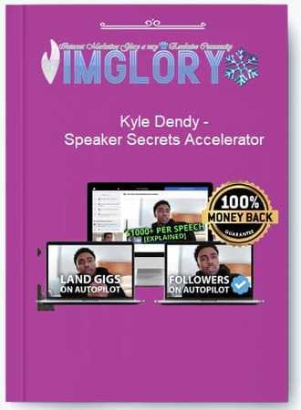 Kyle Dendy – Speaker Secrets Accelerator