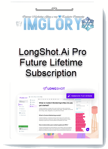 LongShot.Ai Pro Future Lifetime Subscription