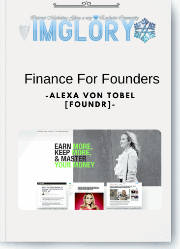 Alexa Von Tobel - Finance For Founders