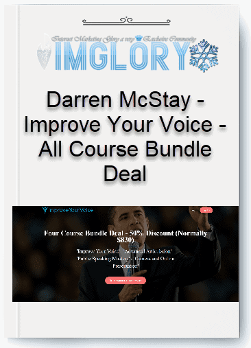 Darren McStay - Improve Your Voice - All Course Bundle Deal