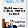 Digital Investors Program Matt and Liz Raad