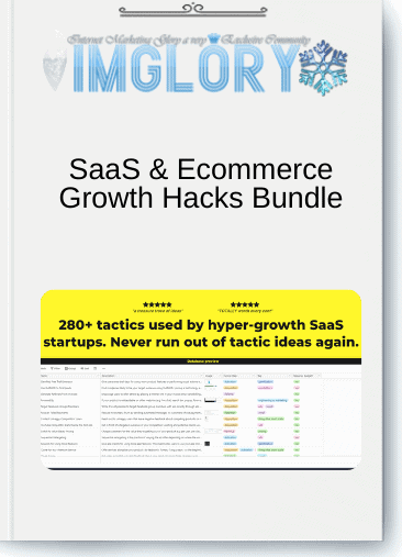 SaaS Ecommerce Growth Hacks Bundle