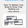 How To Market Your Book & Grow Your Mailing List