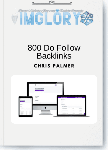 Chris Palmer - 800 Do Follow Backlinks