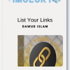 Dawud Islam – List Your Links
