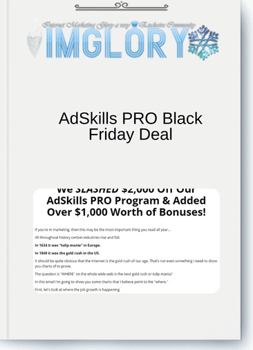 AdSkills PRO Black Friday Deal