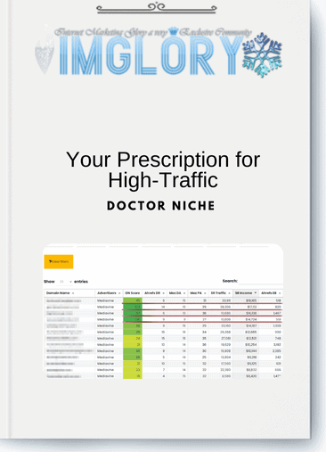Doctor Niche - Your Prescription for High-Traffic