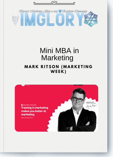 Mark Ritson (Marketing Week) - Mini MBA in Marketing