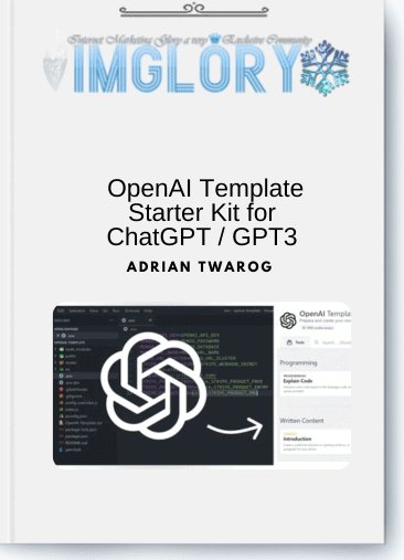OpenAI Template Starter Kit for ChatGPT GPT3