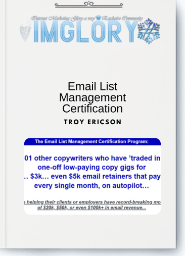 Troy Ericson – Email List Management Certification