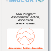 Andrew Foxwell – AAA Program Assessment, Action, Ascension