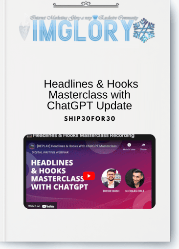 Headlines & Hooks Masterclass with ChatGPT Update