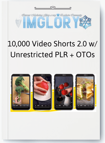 10,000 Video Shorts 2.0 w Unrestricted PLR