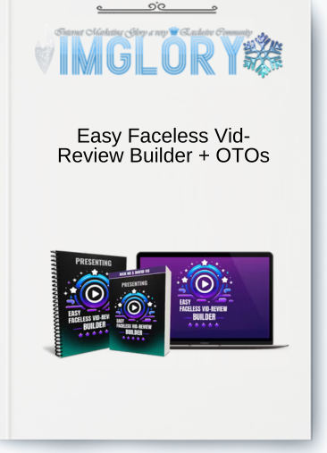 Easy Faceless Vid-Review Builder cover