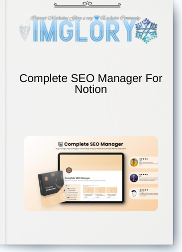 Complete SEO Manager For Notion cover