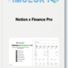 Notion x Finance Pro