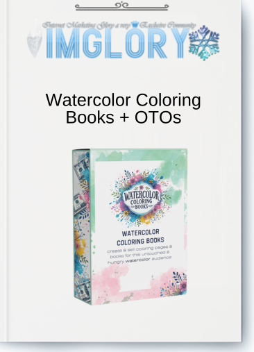 Watercolor Coloring Books