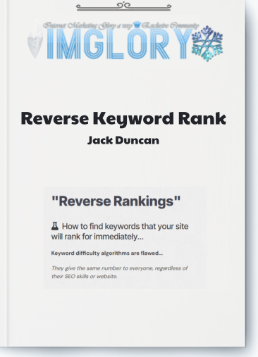 Jack Duncan – Reverse Keyword Rank