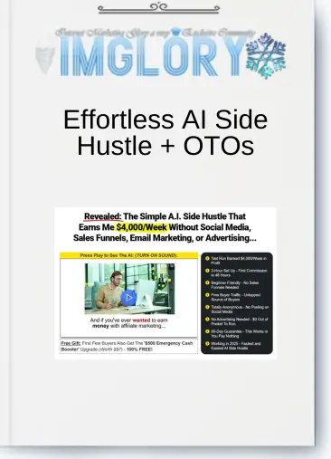 Effortless AI Side Hustle