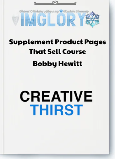 Bobby Hewitt – Supplement Product Pages That Sell Course