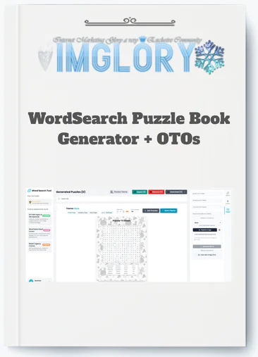 WordSearch Puzzle Book Generator